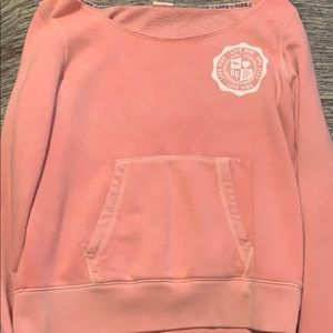 Pink victoria secret long sleeve sweatshirt